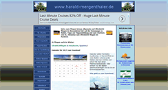 Desktop Screenshot of harald-mergenthaler.de